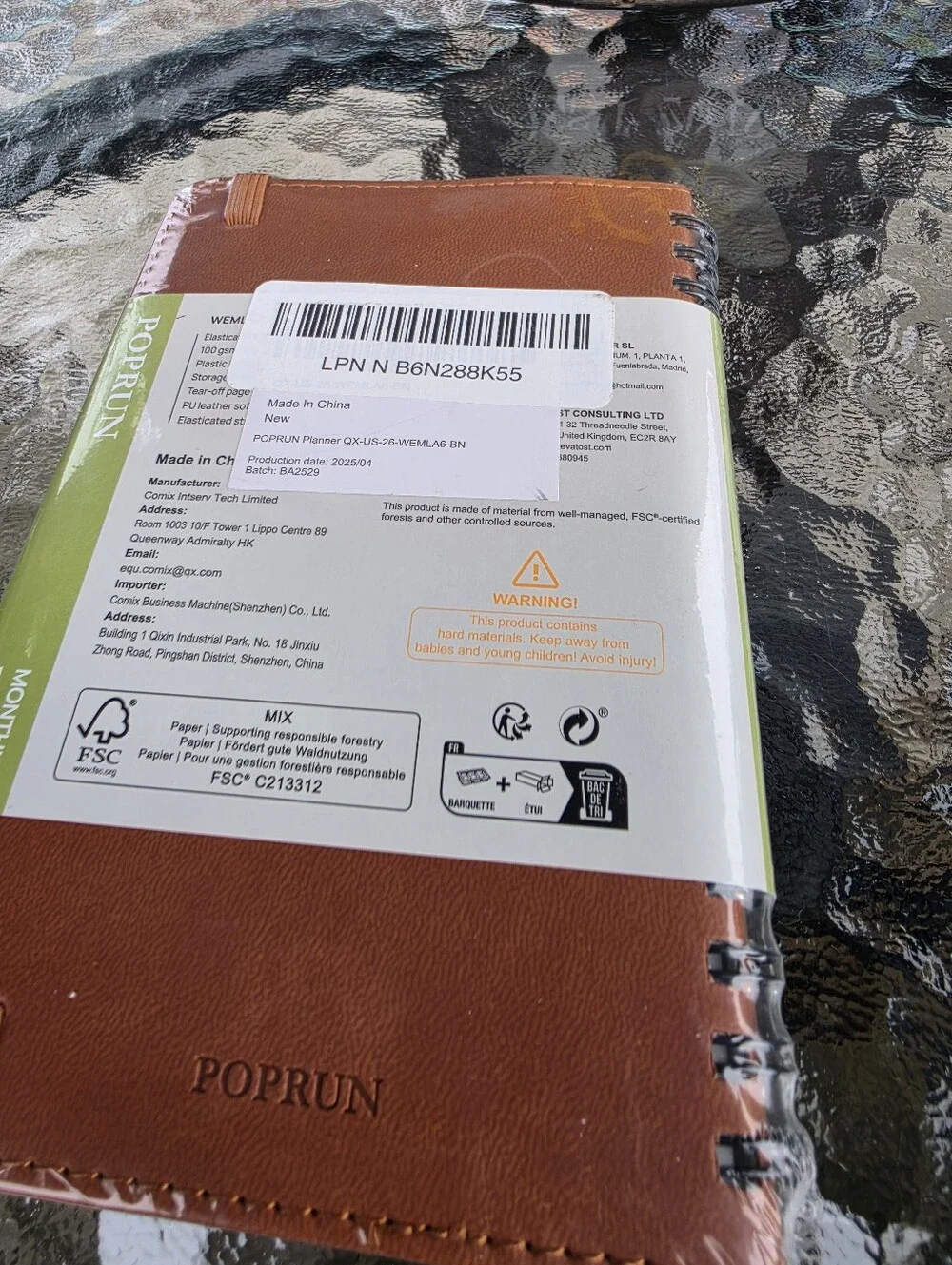 POPRUN 2026/2027 18-Month Monthly Planner
